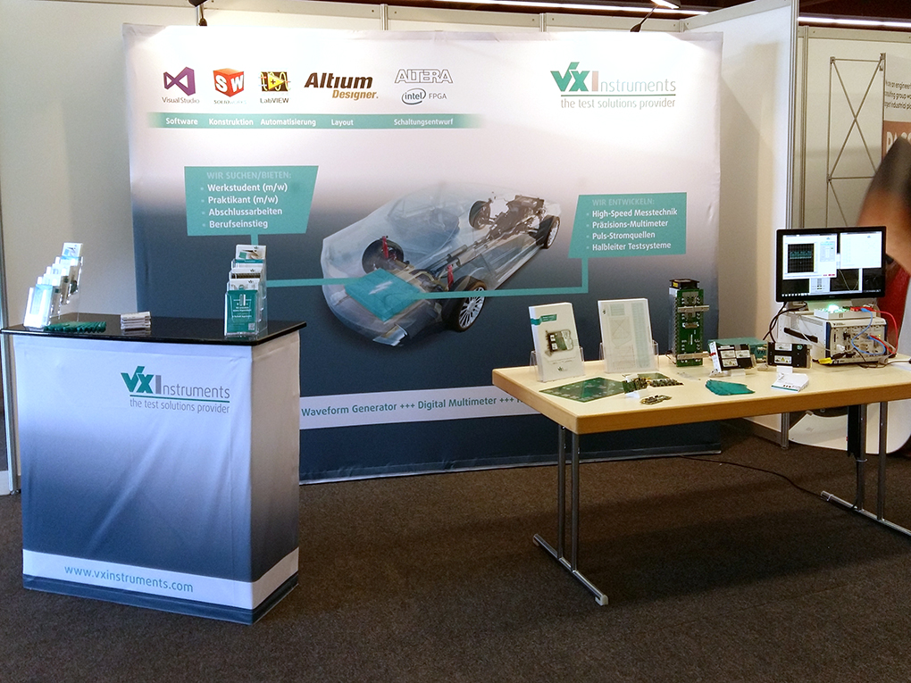 Unser mobiler Messestand und einige Ausstellungsstücke Unser mobiler Messestand und einige Ausstellungsstücke